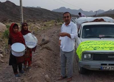 یاری های سمای کرمان در اختیار سیل زدگان جازموریان نهاده شد