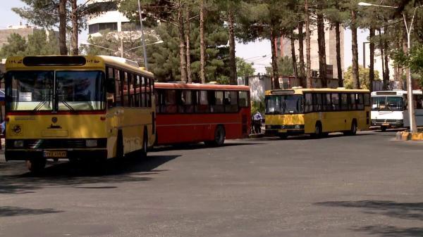 2 مصدوم در پی سکته راننده اتوبوس در میدان شوش