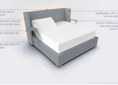 این تخت خواب هوشمند سن و سلامتی کاربران را رصد می نماید