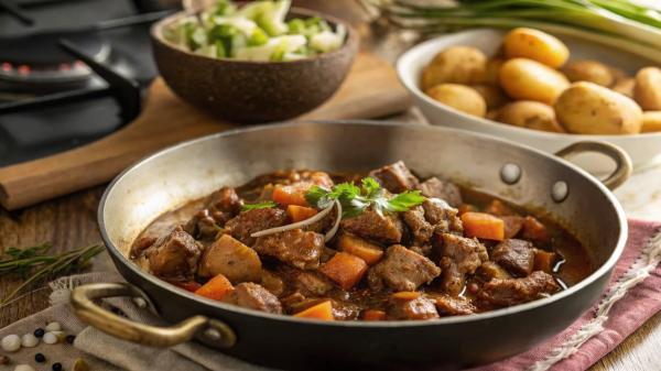 طرز تهیه واویشکا گوشت تکه ای؛ لذیذ با گوشت گوسفند