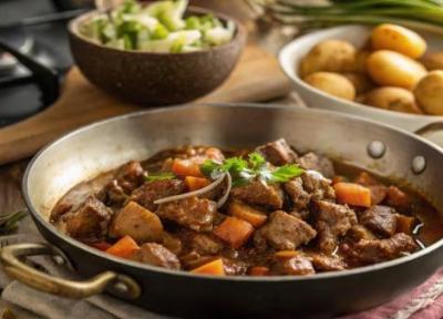 طرز تهیه واویشکا گوشت تکه ای؛ لذیذ با گوشت گوسفند